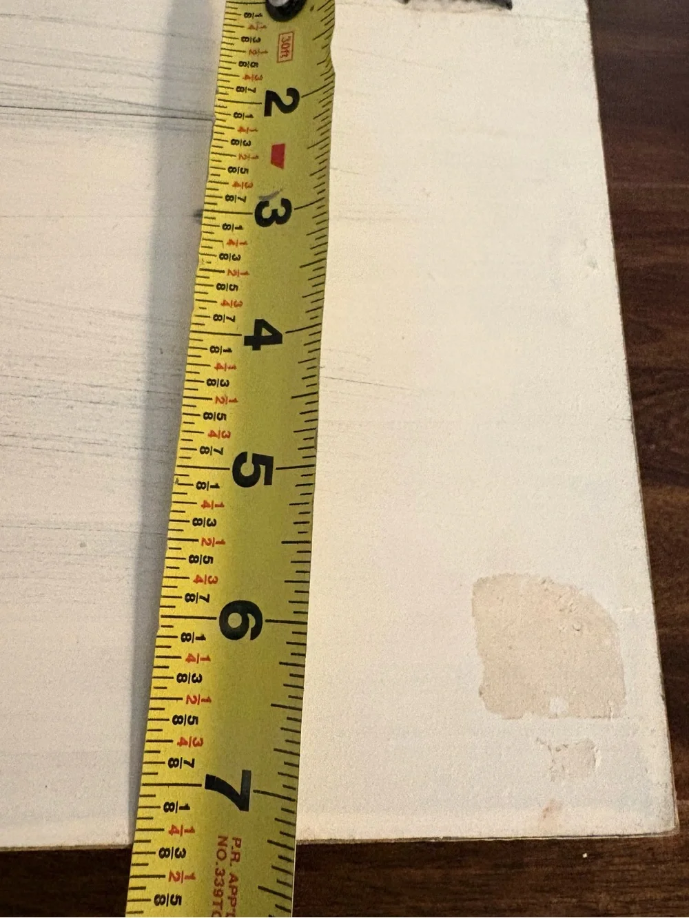 Rustic Whitewashed Wood Towel Rack w Hot Cold Faucet Knob Hooks 17in Farmhouse